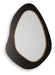 Kierlock - Black / Gold Finish - Accent Mirror - Simple Home Plus