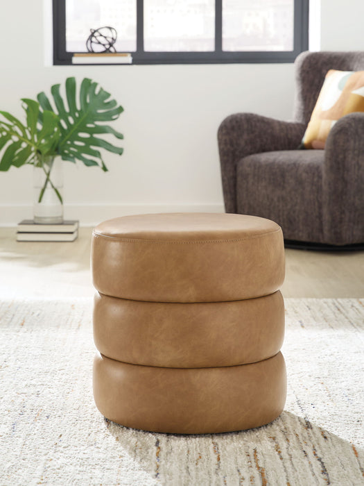 Ummi - Swivel Accent Ottoman - Simple Home Plus
