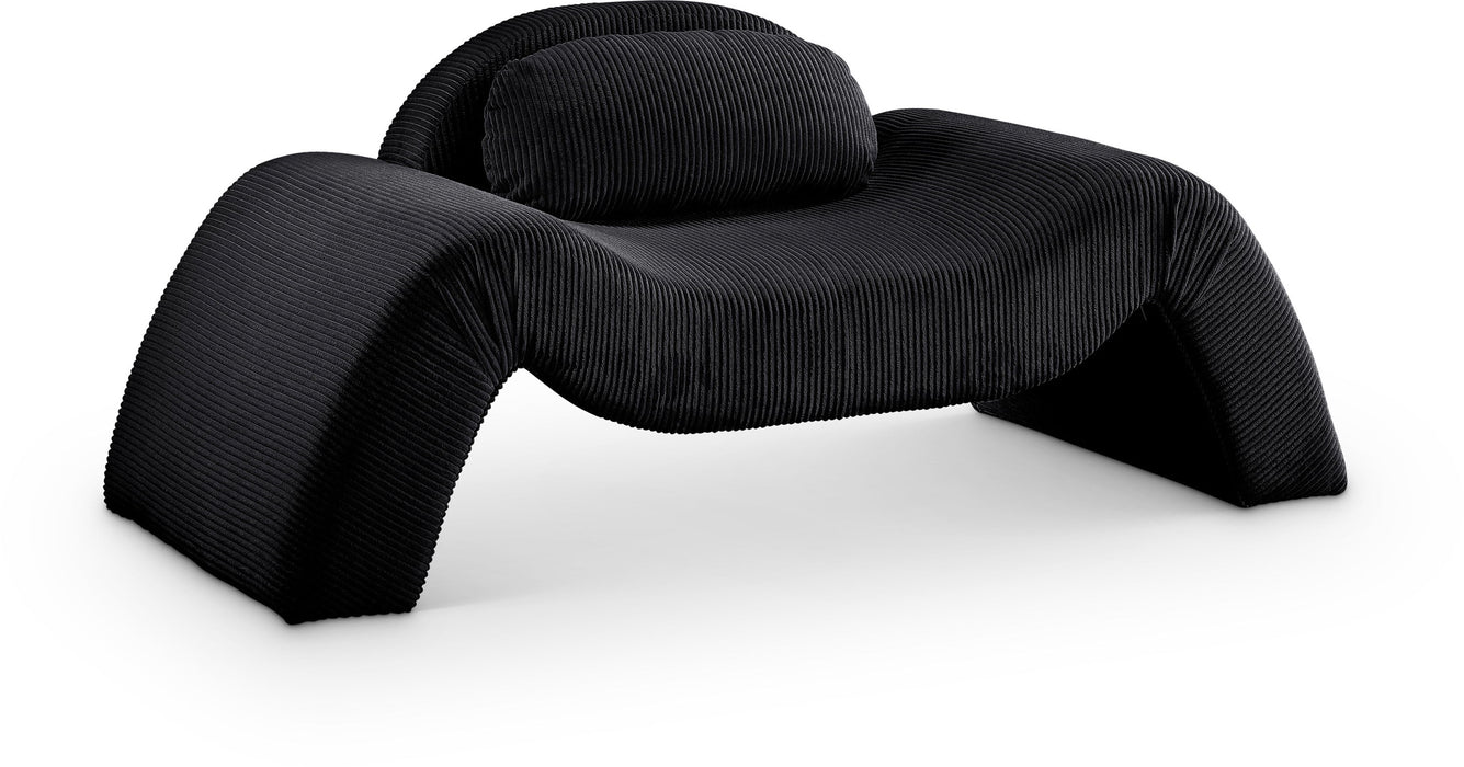 Austin - Corduroy Accent Chair - Simple Home Plus