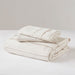 Porter - Queen Soft Washed Pleated Duvet Cover Set - Neutral - Simple Home Plus