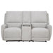 Sylmar - Chenille Upholstered Power Reclining Loveseat - Dove Gray - Simple Home Plus