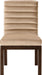 Evelyn - Dining Chair With Brown Legs - Simple Home Plus