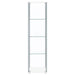 Bellatrix - 4-Shelf Clear Glass Curio Cabinet - Simple Home Plus