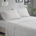 Jaxon - Stripe Comforter Set With Bed Sheets - Light Blue / Gray - Simple Home Plus