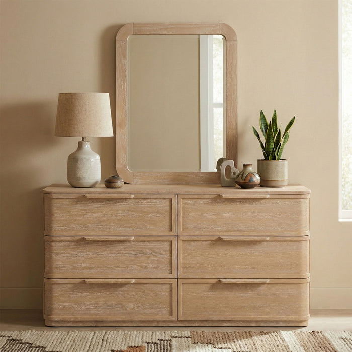 Tiberio - Solid Wood Mirror - Simple Home Plus