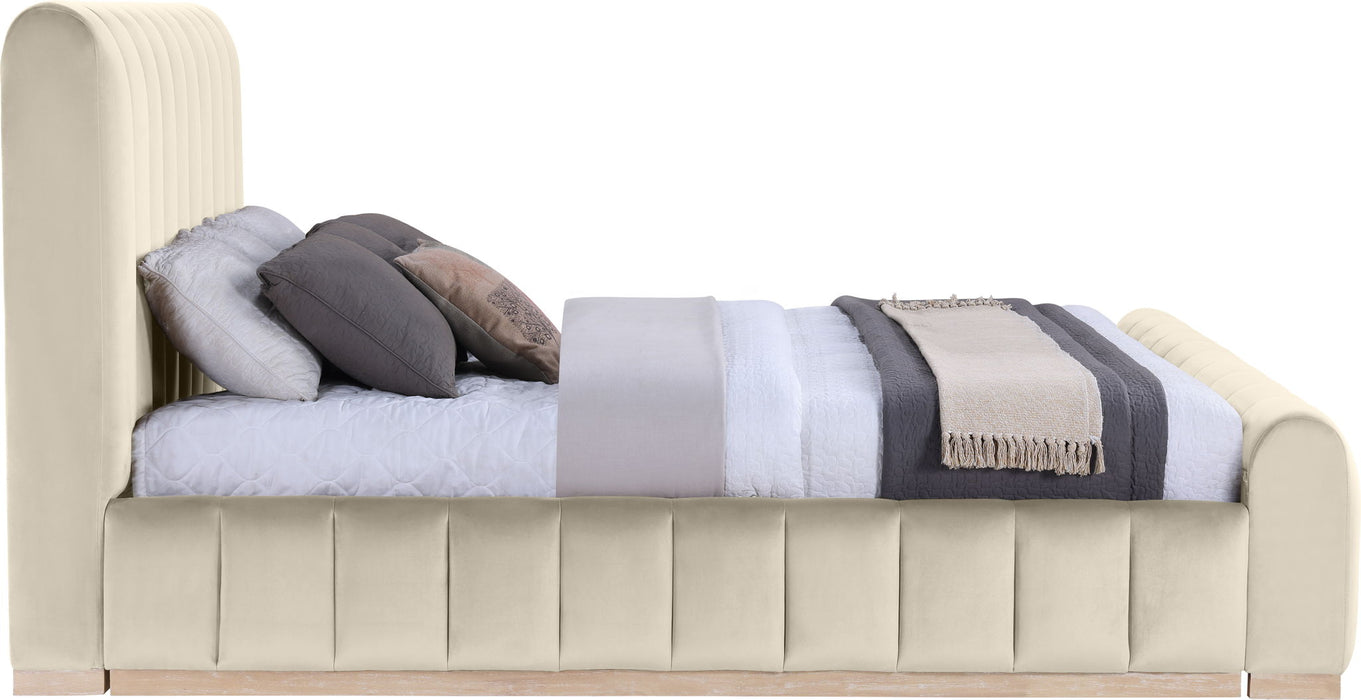 Amara - Velvet Bed - Simple Home Plus