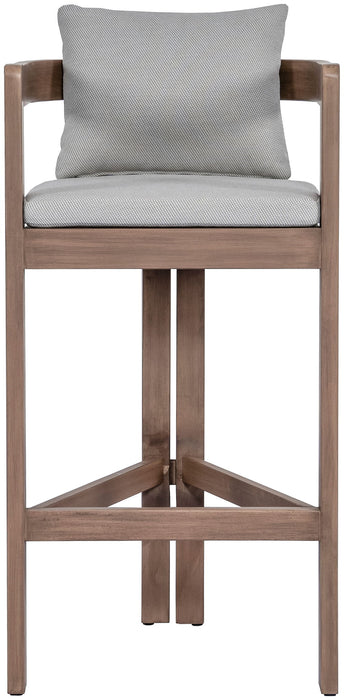 Newport - Water Resistant Fabric Upholstered Outdoor Patio Bar Stool - Simple Home Plus