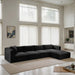 Shaggy - 4 Piece Modular Sectional - Simple Home Plus