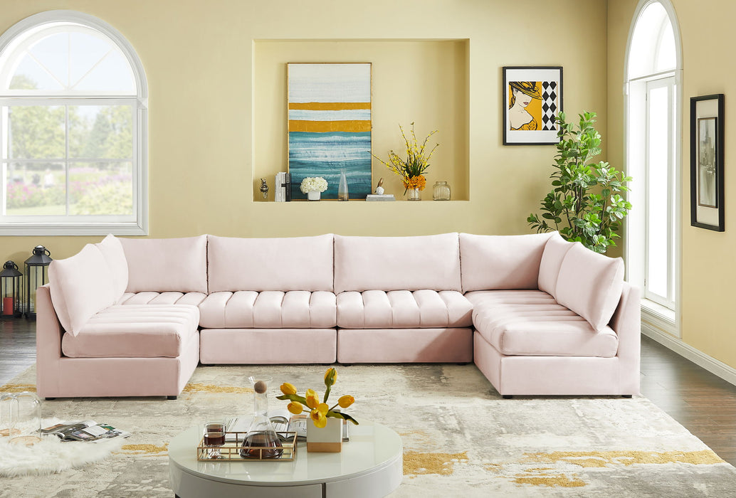 Jacob - Modular U-Shaped Sectional 6 Piece - Simple Home Plus