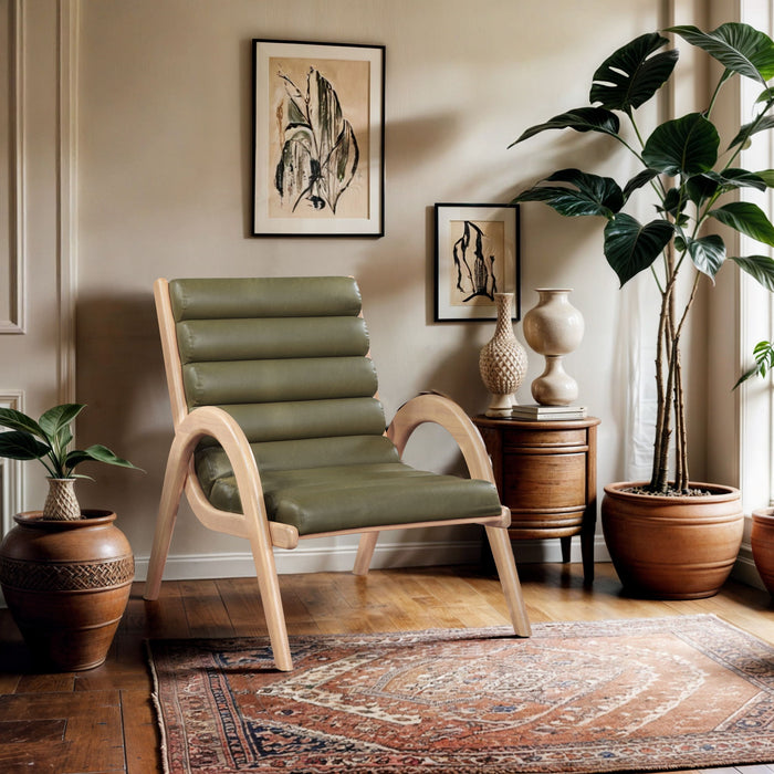 Randal - Accent Chair - Natural Frame - Simple Home Plus