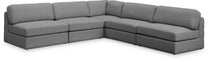 Beckham - 5 Piece Modular Corner Armless Sectional - Simple Home Plus
