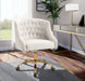 Arden - Office Chair with Gold Legs - Simple Home Plus