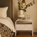 Giada - Solid Wood And Veneer Nightstand - Simple Home Plus