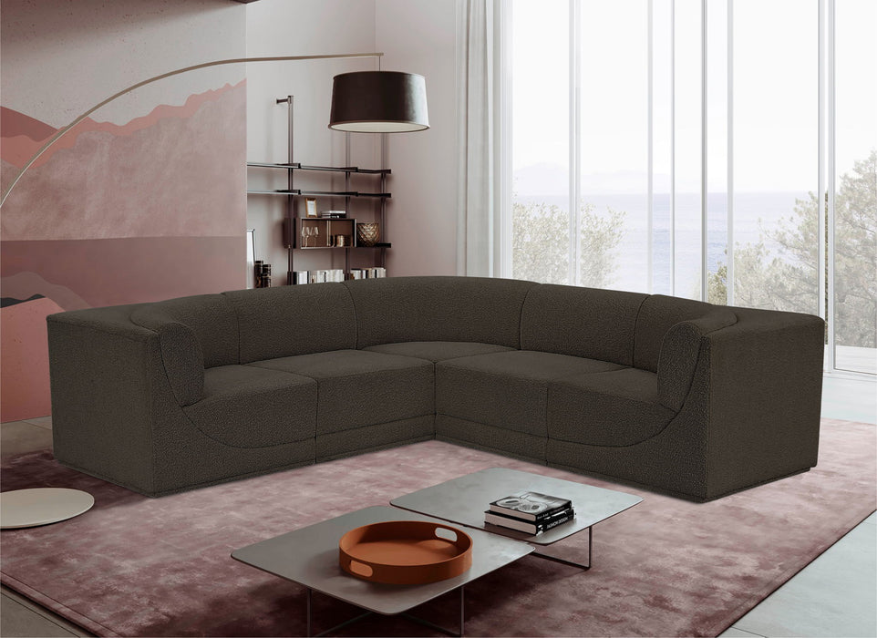 Ollie - 5 Piece Modular Sectional - Simple Home Plus