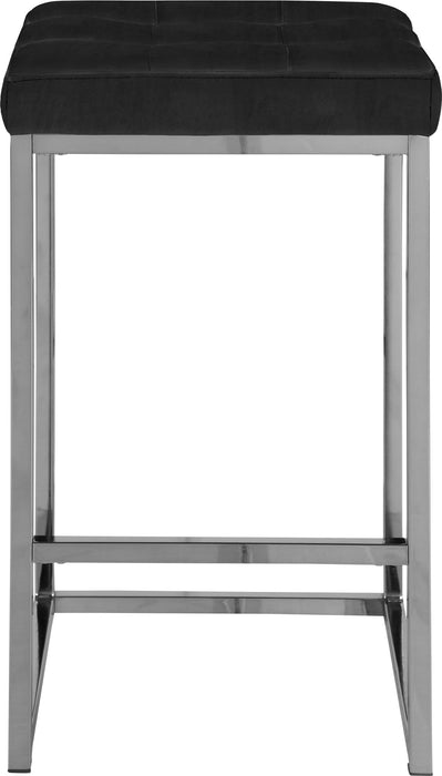 Nicola - Velvet Stool (Set of 2) - Simple Home Plus