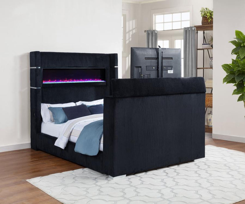 Tisdall - Flame Visualizer TV Bed - Simple Home Plus