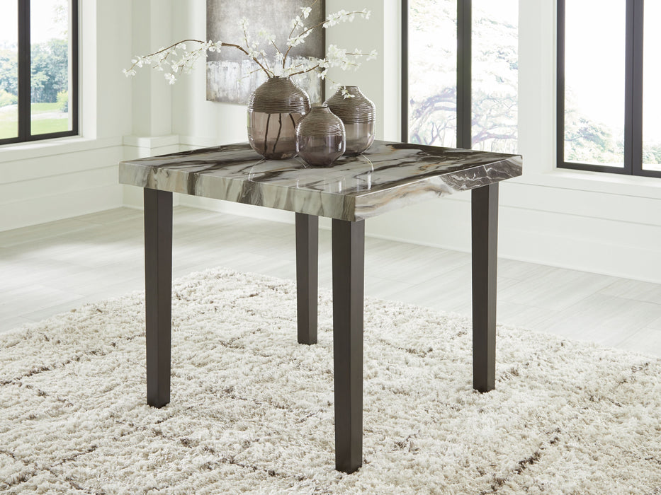 Jeshina - Dark Brown / Beige - Square Dining Room Counter Table - Simple Home Plus