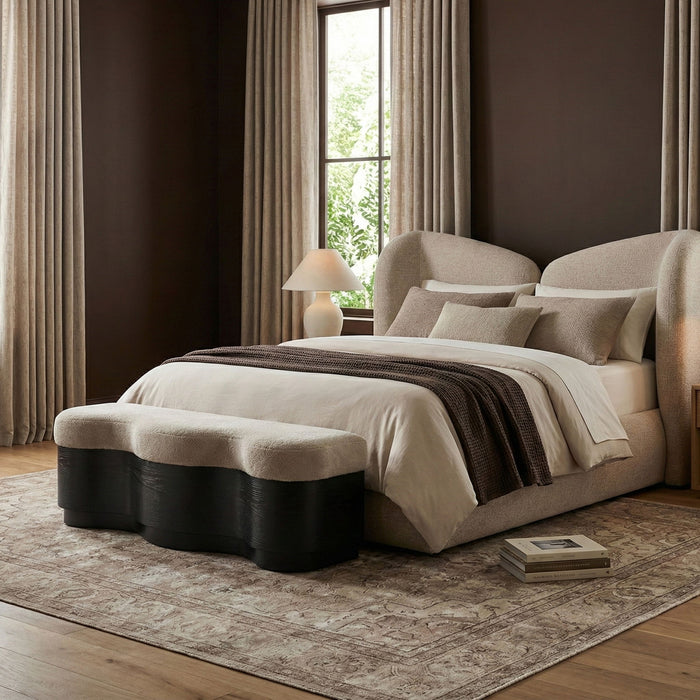 Savoy - Bench With Black Base - Simple Home Plus