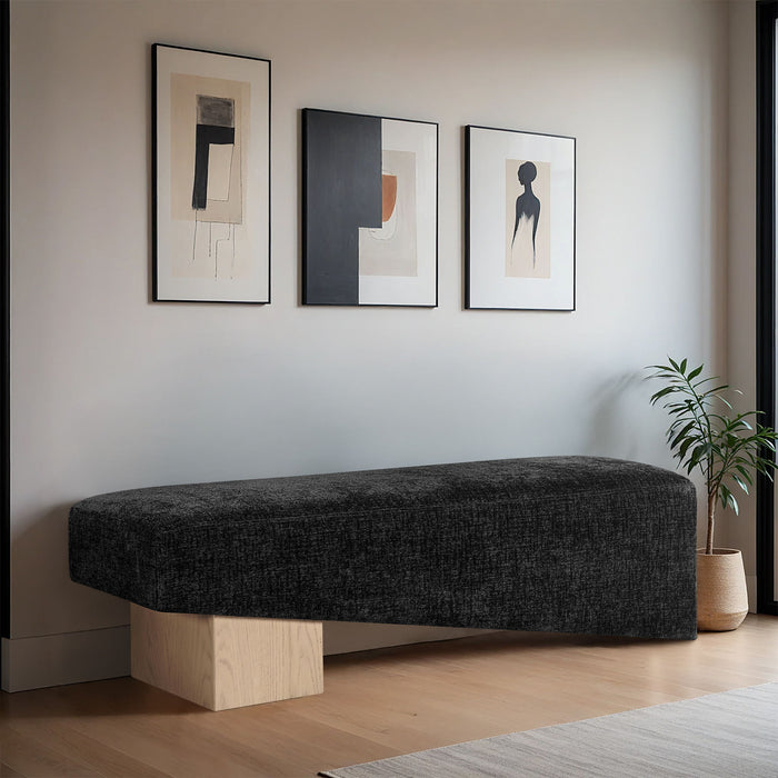 Alora - Bench - Light Brown Base - Simple Home Plus