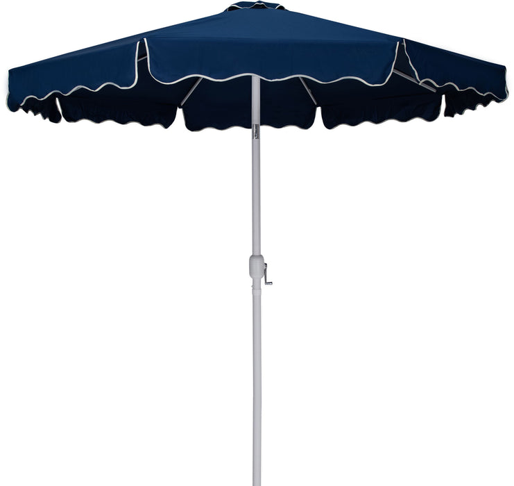 Amalfi - Aluminum Patio Umbrella - Light Brown Base / White Pole - Simple Home Plus