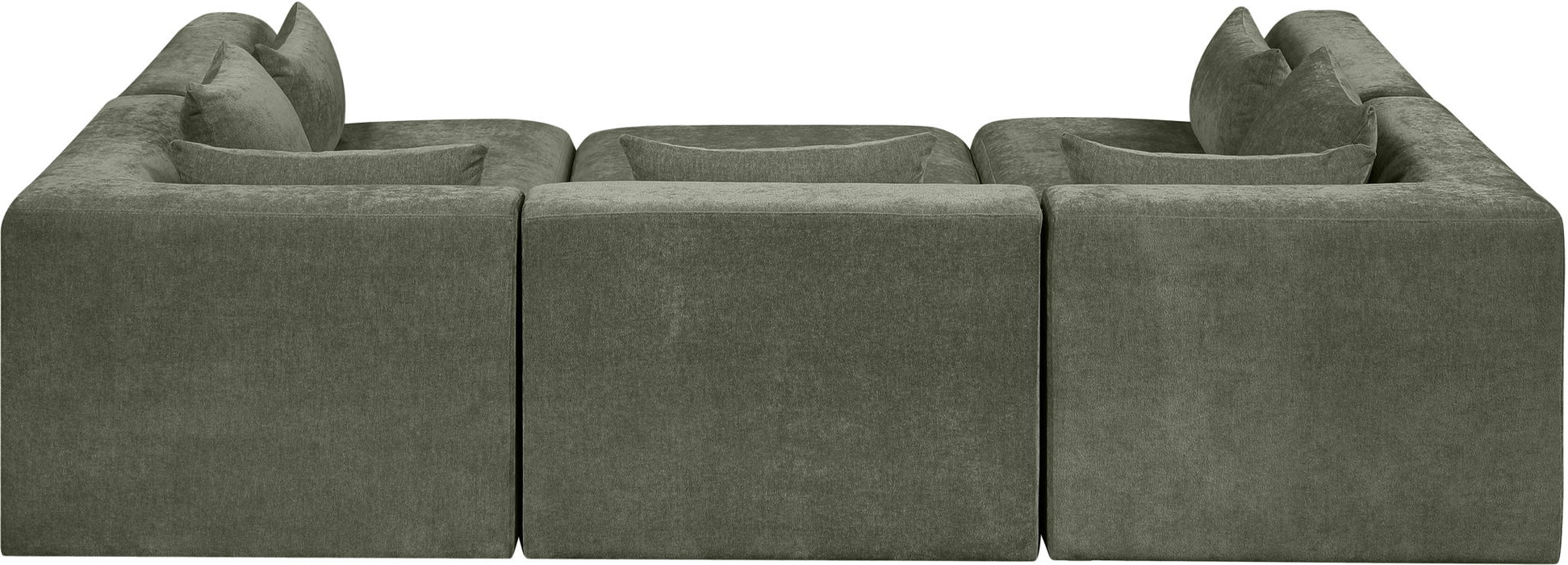 Stellar - 6 Piece Upholstered Modular Sectional - Simple Home Plus