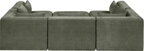 Stellar - 6 Piece Upholstered Modular Sectional - Simple Home Plus