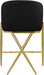 Xavier - Counter Stool with Gold Legs - Simple Home Plus