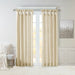Emilia - Twist Tab Lined Window Curtain - Champagne - Simple Home Plus