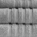 Nurture - Sustainable Antimicrobial 6 Piece Towel Set - Gray - Simple Home Plus