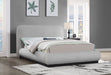 Rigby - Linen Bed With Black Base - Simple Home Plus