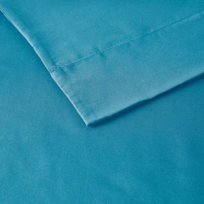 Microfiber - King All Season Wrinkle Free Sheet Set - Teal - Simple Home Plus