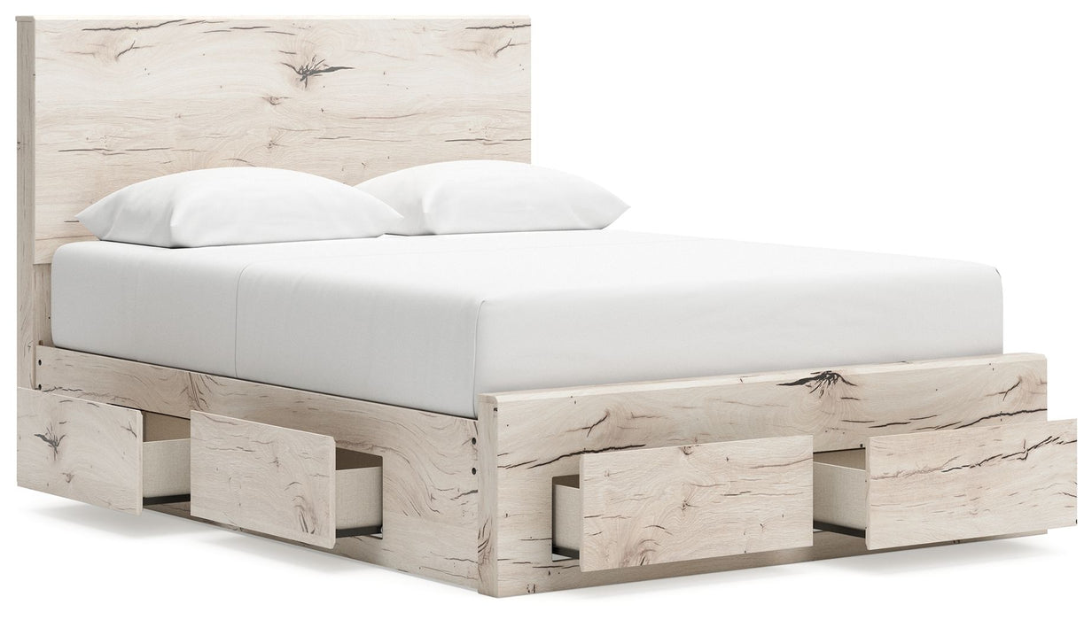 Lawroy - Panel Bed With Storage - Simple Home Plus