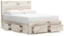 Lawroy - Panel Bed With Storage - Simple Home Plus