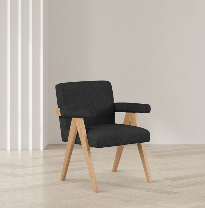 Woodloch - Accent Chair With Natural Frame - Simple Home Plus