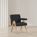 Woodloch - Accent Chair With Natural Frame - Simple Home Plus