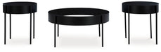 Ardoline - Black - Occasional Table Set (Set of 3) - Simple Home Plus