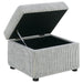 Winter - Upholstered Hydraulic Lift Top Storage Ottoman - Simple Home Plus