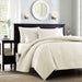 Quebec - Reversible Coverlet Set - Cream - Simple Home Plus