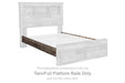 Derekson - Twin/Full Platform Rails - Multi Gray - Simple Home Plus