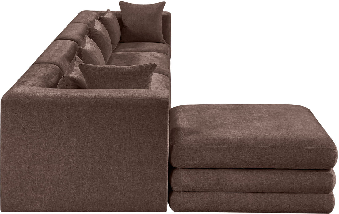 Stellar - 5 Piece Upholstered Modular Sectional - Simple Home Plus