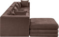 Stellar - 5 Piece Upholstered Modular Sectional - Simple Home Plus