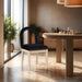 Conrad - Velvet Dining Chair With Natural Legs - Simple Home Plus