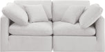 Indulge - Velvet 2 Seat Modular Sofa - Simple Home Plus