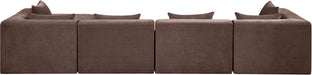 Stellar - 5 Piece Upholstered Modular Sectional - Simple Home Plus