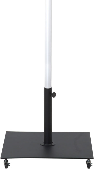 Fiji - Aluminum Patio Umbrella With Square Black And White Base - Simple Home Plus