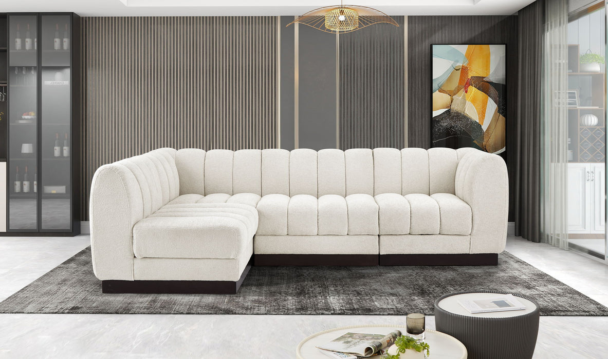Quinn - 4 Piece Modular Sectional - Simple Home Plus