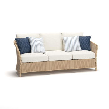Stewarts Point - Sofa With Cushion - Beige - Simple Home Plus
