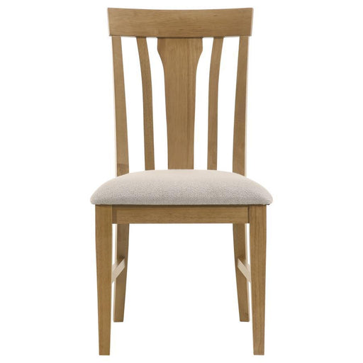 Hartville - Dining Side Chair (Set of 2) - Natural Light Brown - Simple Home Plus
