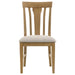 Hartville - Dining Side Chair (Set of 2) - Natural Light Brown - Simple Home Plus