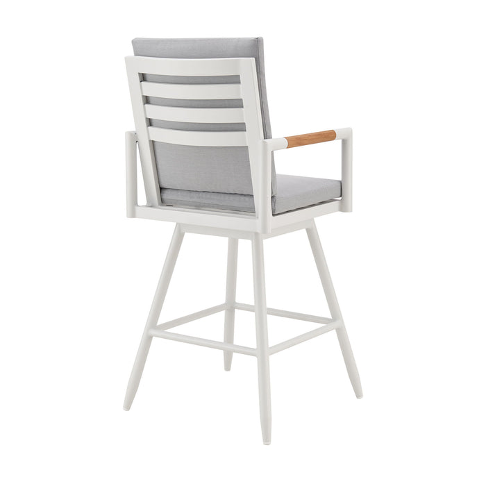 Crown - Outdoor Patio Swivel Bar Stool - Simple Home Plus